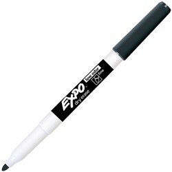 Expo Black Whiteboard Marker Fine Tip