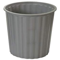 Plastic Rubbish Bin 13L 300mm Grey