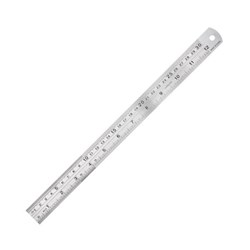 Steel Ruler Metric/Imperial 30cm