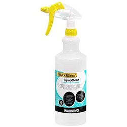 MaxKleen Spot-Clean Empty Trigger Spray Bottle Kit 1L