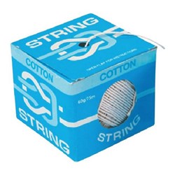 Cotton String 60g 75m White