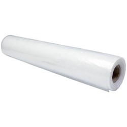 Poly Roll Centre Slit Gusseted 4m x 50m 80 Micron Natural