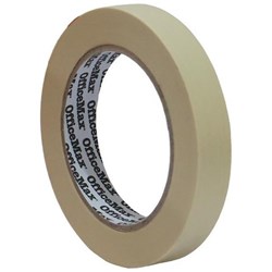 OfficeMax General Purpose Masking Tape 18mm x 50m