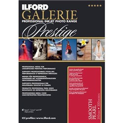 Ilford Galerie A3 310gsm Smooth Pearl Inkjet Photo Paper, Pack of 25