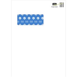 New Zealand Mail C4 Postage Paid Window Envelopes Seal Easi White, Box of 250