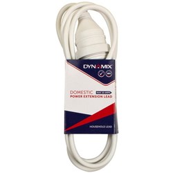 Dynamix Power Extension Cord 3m White