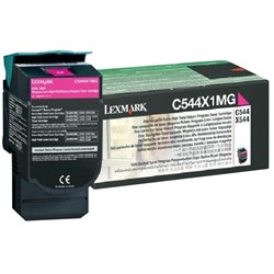 Lexmark C544X1MG Magenta Return Program Laser Toner Cartridge
