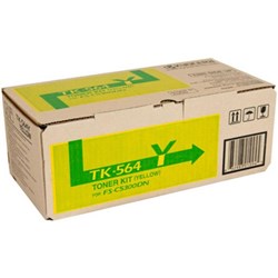 Kyocera TK-564Y Yellow Laser Toner Cartridge
