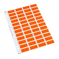 Colourfind Coloured Labels 161908 19mm Orange, Sheet of 48