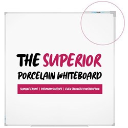 Boyd  Clarity Porcelain Whiteboard Magnetic 1200 x 1200mm