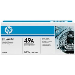 HP 49A Black Laser Toner Cartridge Q5949A