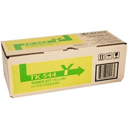 Kyocera TK-544Y Yellow Laser Toner Cartridge