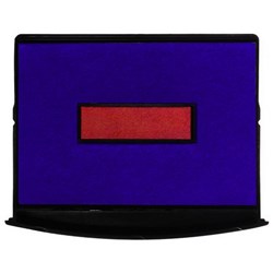 Colop E2300/2 Self-Inking Stamp Pad Blue/Red