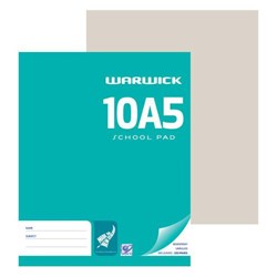 Warwick 10A5 Newsprint Pad Unruled 100 Leaves