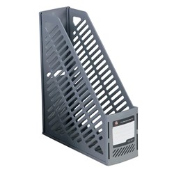 GBP Magazine Holder Folding Grey