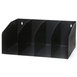 WinMac Lever Arch File Storage Unit Metal Black