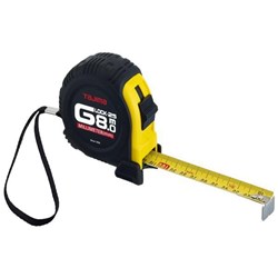 Tajima G258 Shock Resistant Tape Measure Metric, 8m x 25mm
