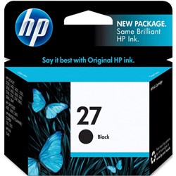 HP 27 Black Ink Cartridge C8727AA