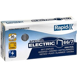 Rapid Staples 66/7 7mm, Box of 5000