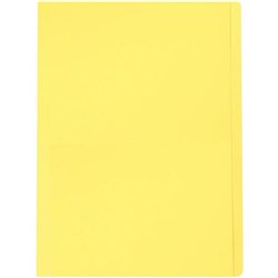 OfficeMax Manilla Folder Foolscap Yellow