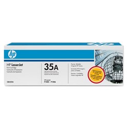 HP 35A Black Laser Toner Cartridge CB435A