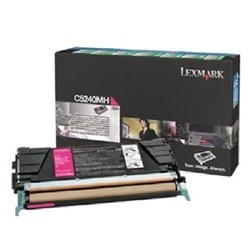 Lexmark C5240MH Magenta Return Program Laser Toner Cartridge