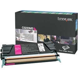 Lexmark C5220MS Magenta Return Program Laser Toner Cartridge