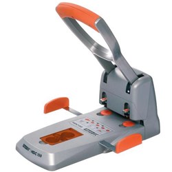 Rapid HDC150 Heavy Duty 2 Hole Punch 150 Sheet Silver
