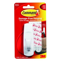 Command™ Adhesive Hook Large, Pack of 1