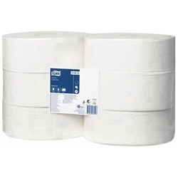 Tork T1 Advanced Recycled Jumbo Toilet Tissue 120272, Carton of 6