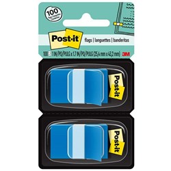 Post-it® Flags 680-2 Blue, Pack of 100