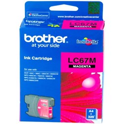 Brother LC67M Magenta Ink Cartridge