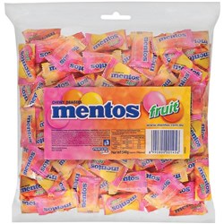 Mentos Fruit Lollies 540g