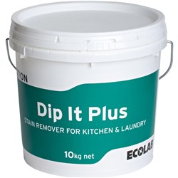 Ecolab Dip It Plus Kitchen & Laundry Stain Remover 10kg