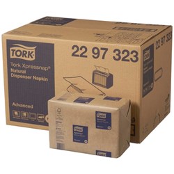 Tork N4 Xpressnap Napkins 1 Ply Natural, Carton of 12 Packs
