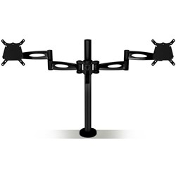 Metalicon Kardo Double Monitor Arm Black