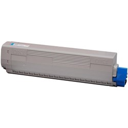 OKI 45862843 Laser Toner Cartridge Cyan