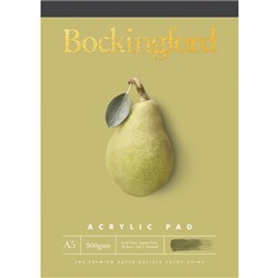 Bockingford Acrylic Paint Pad A5 360gsm 12 Leaves