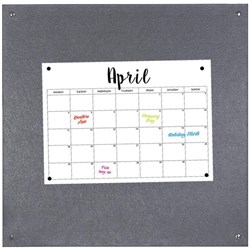 Boyd PinPanel Noticeboard 600x600mm Grey