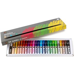 EC Jumbo Oil Pastels Standard Colours, Pack of 24
