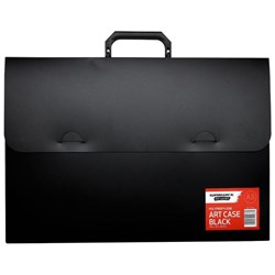 Warwick Artworx A3 Art Case Inserts And Velcro Closure Black