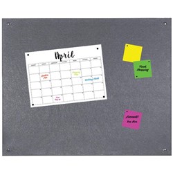 Boyd  PinPanel Noticeboard 900x1200mm Grey