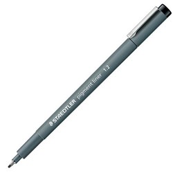 Staedtler Mars Graphic Black Pigment Liner Pen Fine Tip 1.2mm