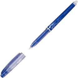Pilot Frixion Point Blue Gel Rollerball Pen Fine 0.4mm