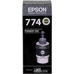 Epson T774 EcoTank Ink Bottle 140ml Black