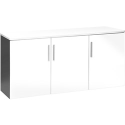 Emerge OC235 3 Door Credenza 1500x730mm White/Ironstone
