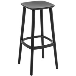 Babila Bar Stool Black Ash