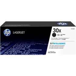 HP 30X Black Laser Toner Cartridge High Yield CF230X