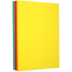 OfficeMax A3 80gsm Assorted Bright Colours Premium Copy Paper, Pack of 500