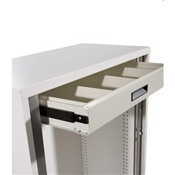Strata 2 Data Drawer For 900mm Tambour White